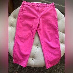 Loft, Riviera slim pant in pink 12p